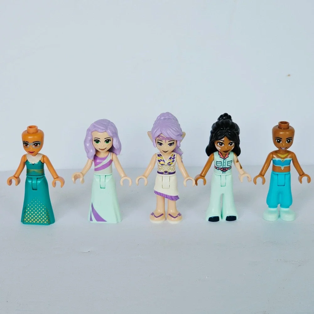 LEGO Friends Elves Mini-doll Figures Lot of 5 Fantasy Modern Characters Toy